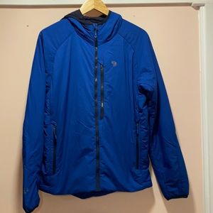 Mountain Hardware Blue Full Zip insulated jacket (blue)